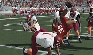 NCAA Football 08 flip