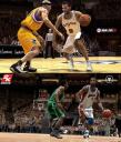 Screenshot comparison Live 08 vs NBA 2K8 PG