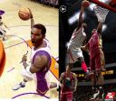 Screenshot comparison Live 08 vs NBA 2K8 tall