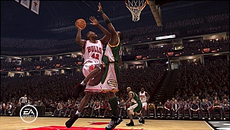 NBA Live 08 Bulls vs Sonics