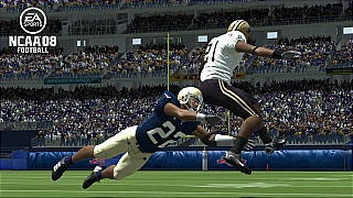 NCAA Football 08 tackle attempt