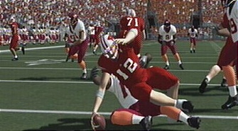 NCAA Football 08 sack