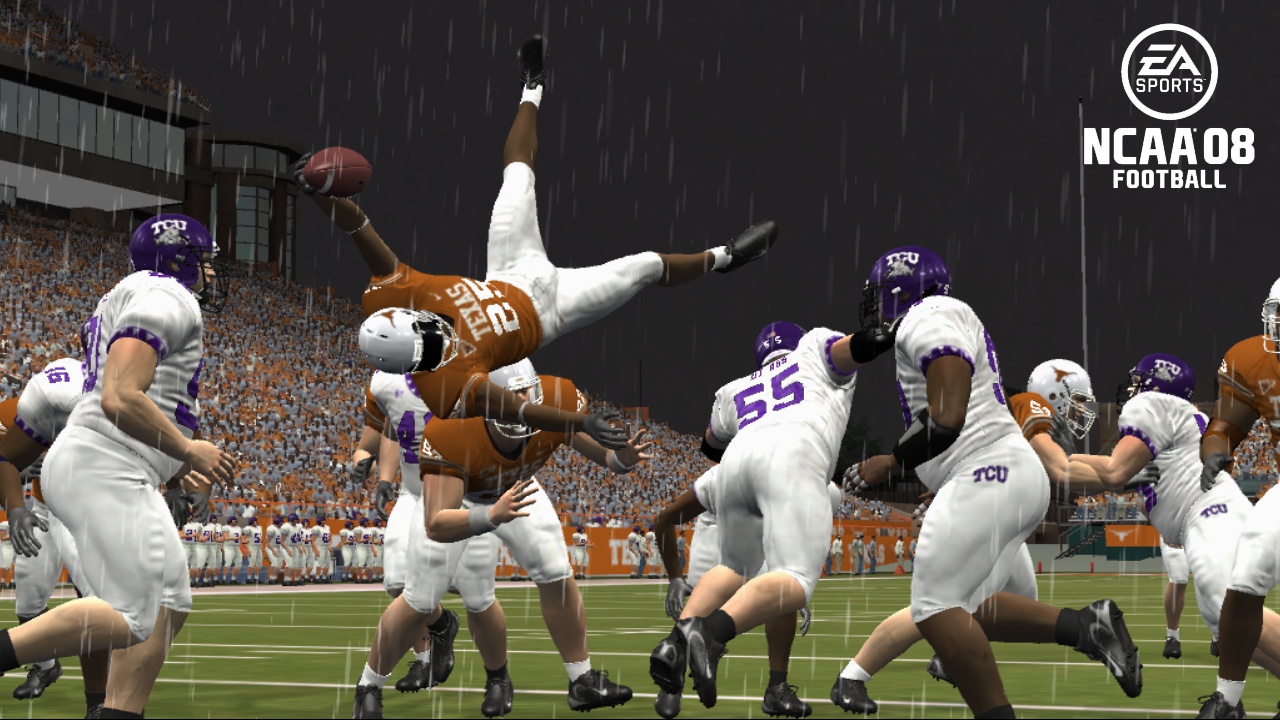 NCAA Football 08 Texas Flip