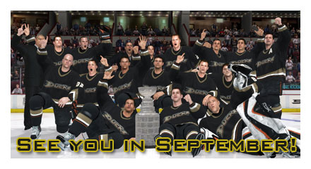 Stanley Cup Team Pose