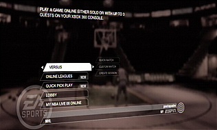 NBA Live 08 online play