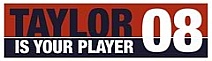 Jason Taylor election bumper sticker