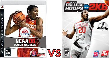 College Basketball screenshot comaprison