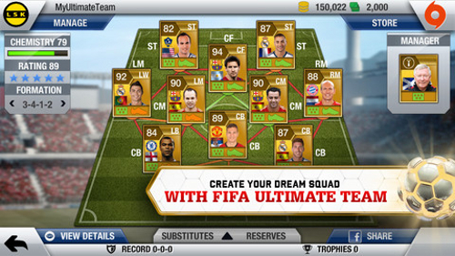 FIFA 13 Ultimate Team Screenshots - UltimateFIFA