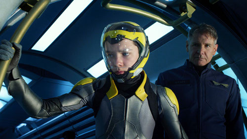 ASA BUTTERFIELD and HARRISON FORD star in ENDER'S GAME