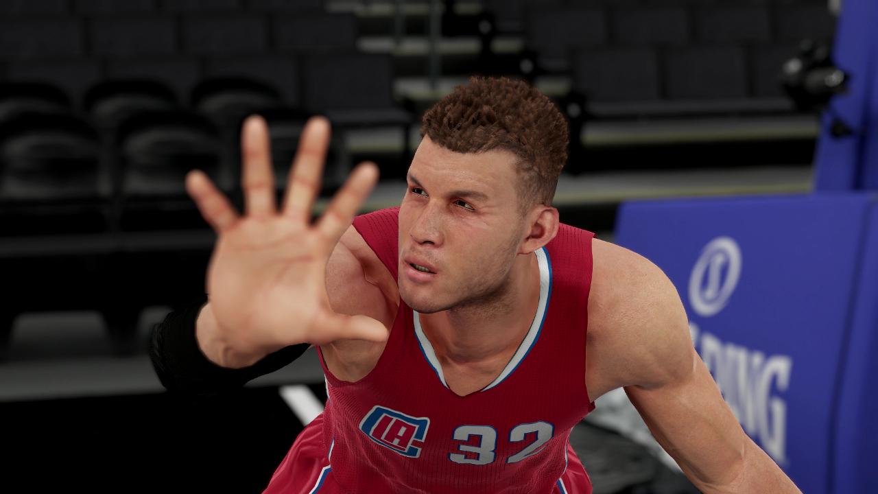 NBA 2K16 Blake Griffin hand