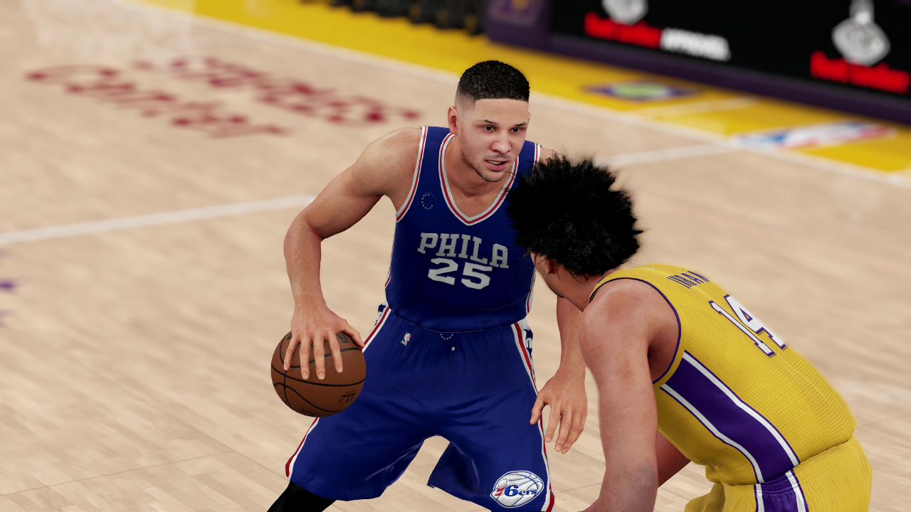 Ben Simmons Brandon Ingram NBA 2K16