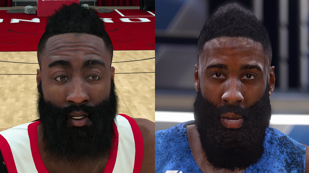 NBA 2K18 vs NBA Live 18 Player Face Comparison, Part Two pastapadre