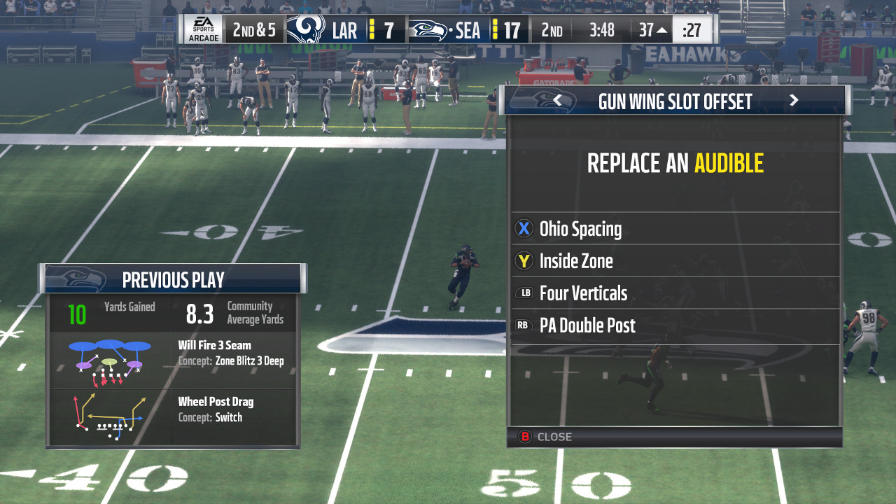 madden 22 call audible