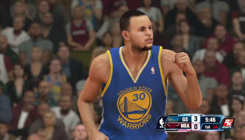 NBA 2K14 Complete Golden St. Warriors Jersey Patch 